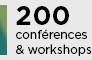 200 conférences et workshop